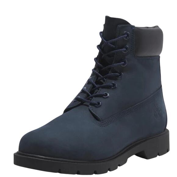 Timberland Classic Lace Up Men\'s Boots - Dark Blue Nubuck - Size: 12‎